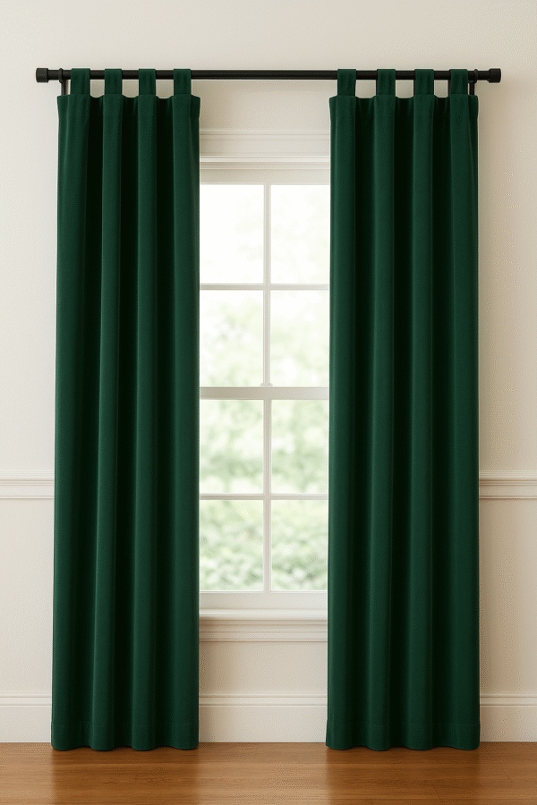 پرده آماده کتان گارنت ضخیم مدل تبتاپ در انواع رنگها