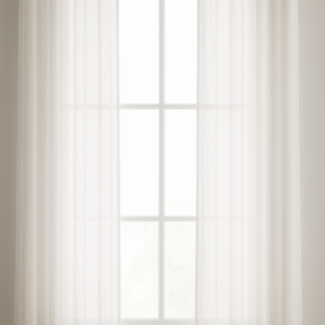 پرده آماده حریر لنوبافت مدل پانچ در ۳ رنگ