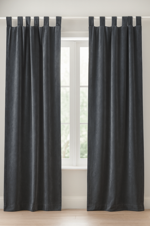 پرده آماده مخمل کالیفرنیا مدل تب‌تاپ در رنگ‌های پرطرفدار