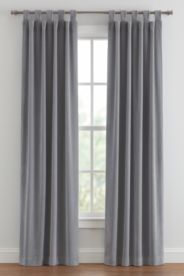 پرده آماده مخمل کالیفرنیا مدل تب‌تاپ در رنگ‌های پرطرفدار